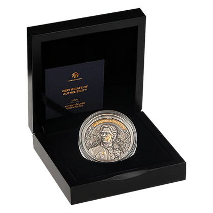 2 oz Silver THE PICTURE OF DORIAN GRAY (GILT) Coin 2024 Niue - Which Mark