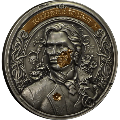2 oz Silver THE PICTURE OF DORIAN GRAY (GILT) Coin 2024 Niue - Which Mark
