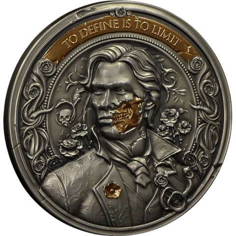 2 oz Silver THE PICTURE OF DORIAN GRAY (GILT) Coin 2024 Niue - Which Mark