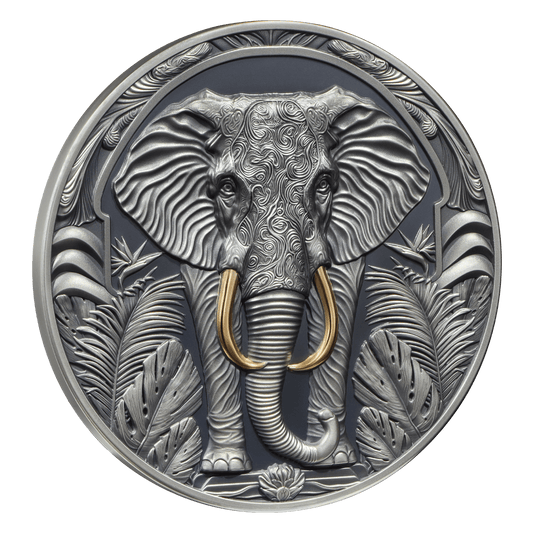 2 oz Silver ELEPHANT Save the Powers Coin 2024 Niue - Which Mark