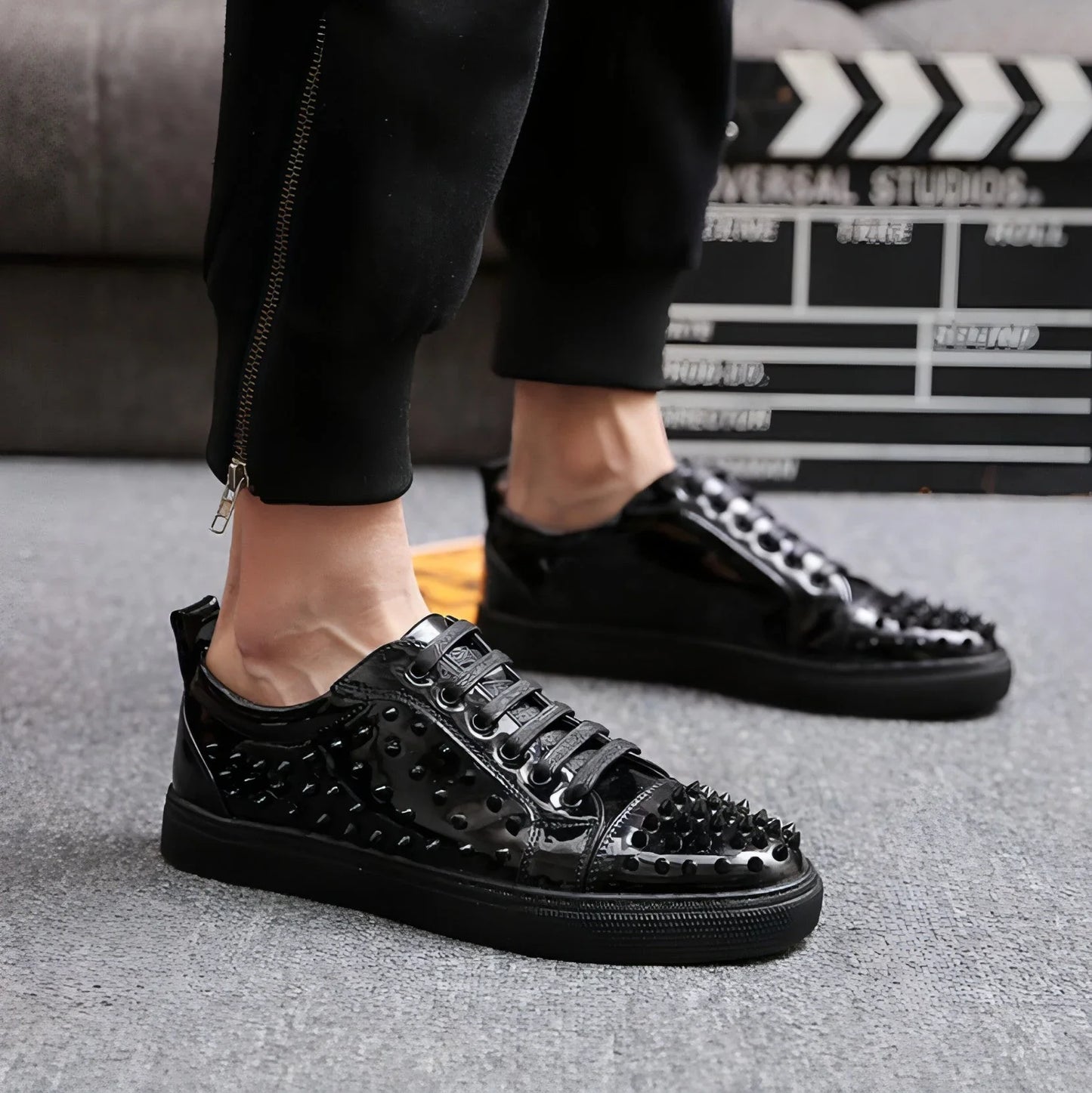 European and American fashion cowhide shoes for men - Which Mark