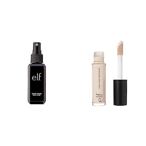 e.l.f., Matte Magic Mist & Set - Small, Lightweight, Long Lasting, Mattifying, Revitalizes, Controls Shine, Refreshes, Hydrates, All-Day Wear, 2.02 Fl Oz - Which Mark