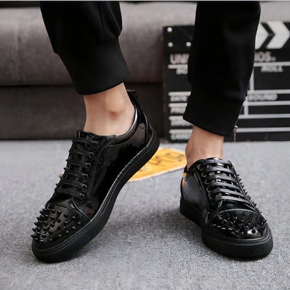 European and American fashion cowhide shoes for men - Which Mark
