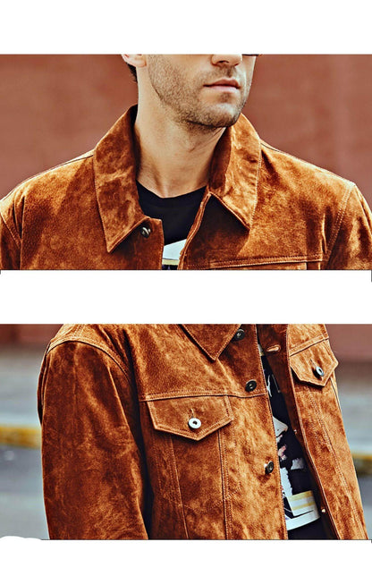 Leather Biker Jacket For Men American - Which Mark