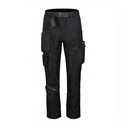 Multi-pocket Hook And Loop Chaopai Sports Casual Pants Men - Which Mark