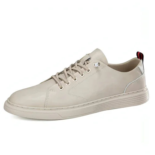 White Shoes Student Low Top Sneaker - Which Mark