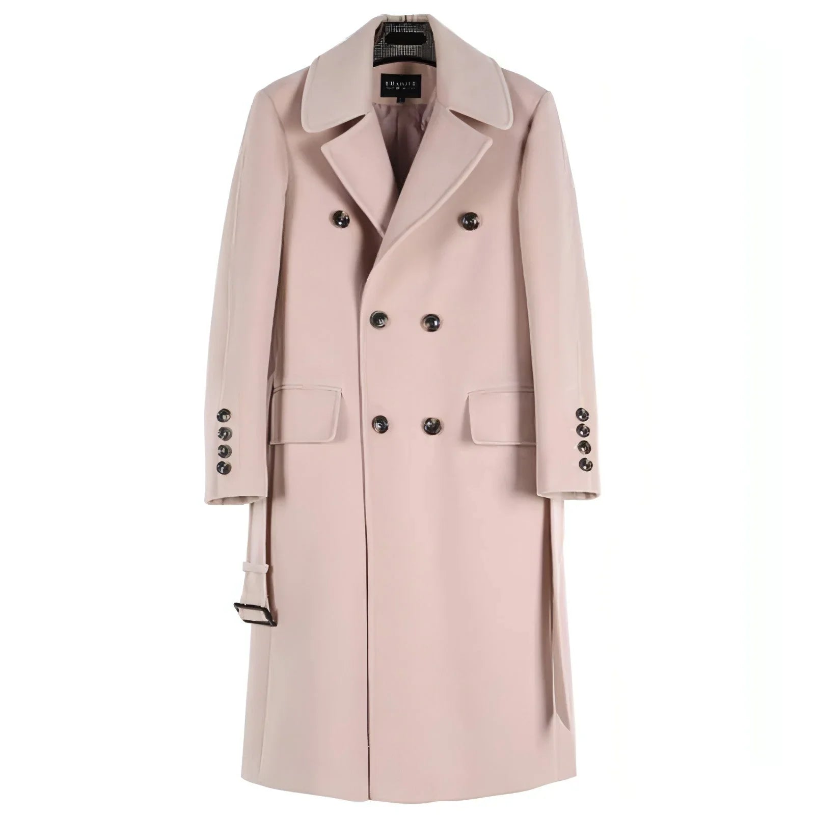 Trench Coat With Belt For Men - Which Mark