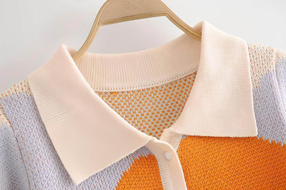 Retro sweater cardigan women knitwear - Which Mark