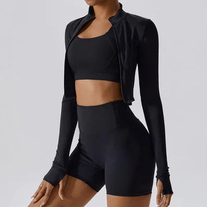 A1. Outdoor Sports Skinny Yoga Clothes Suit Nude Feel Women (Leggings) - Which Mark