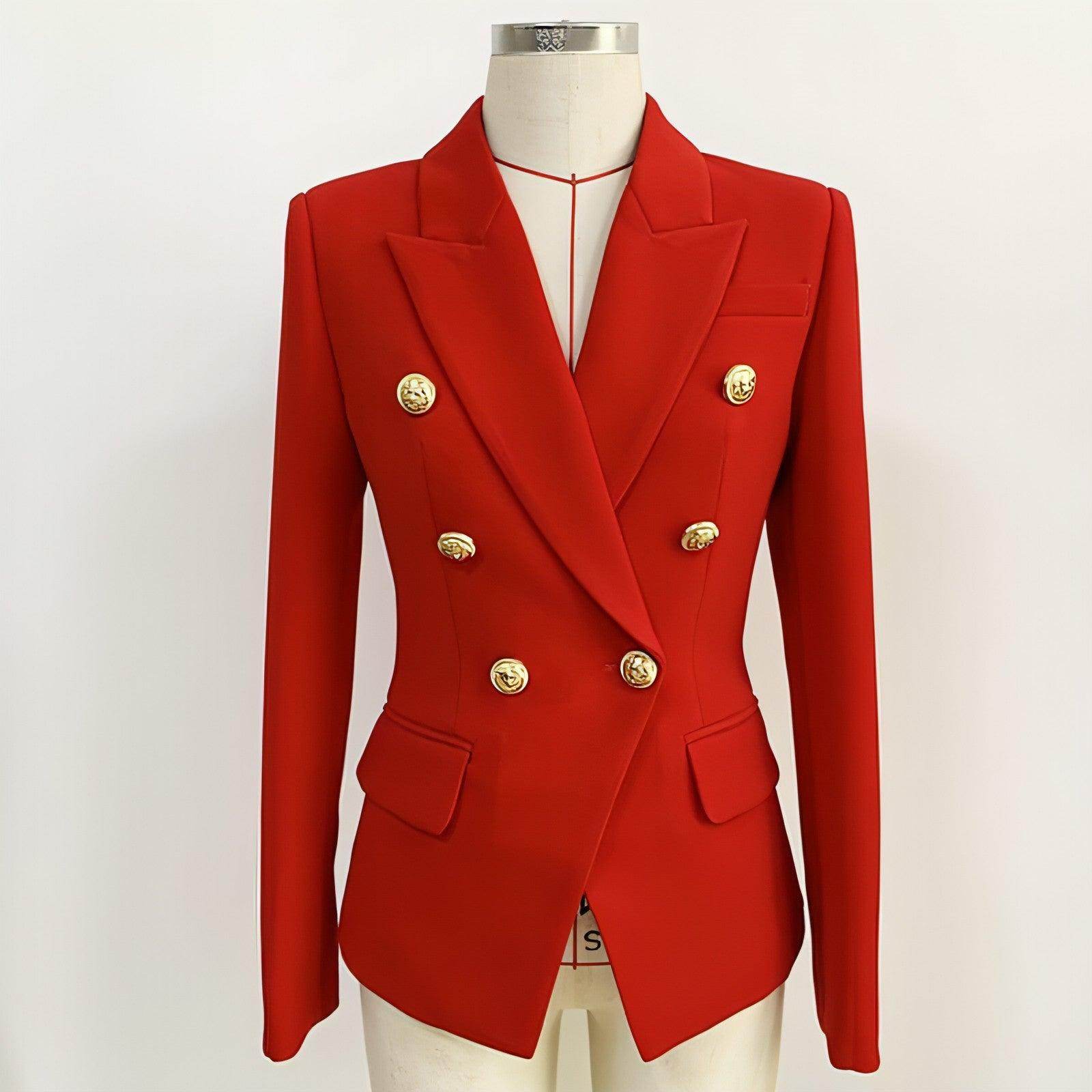 LUXE_EDIT™ – Royal Red Blazer (Princess Edit) - Which Mark