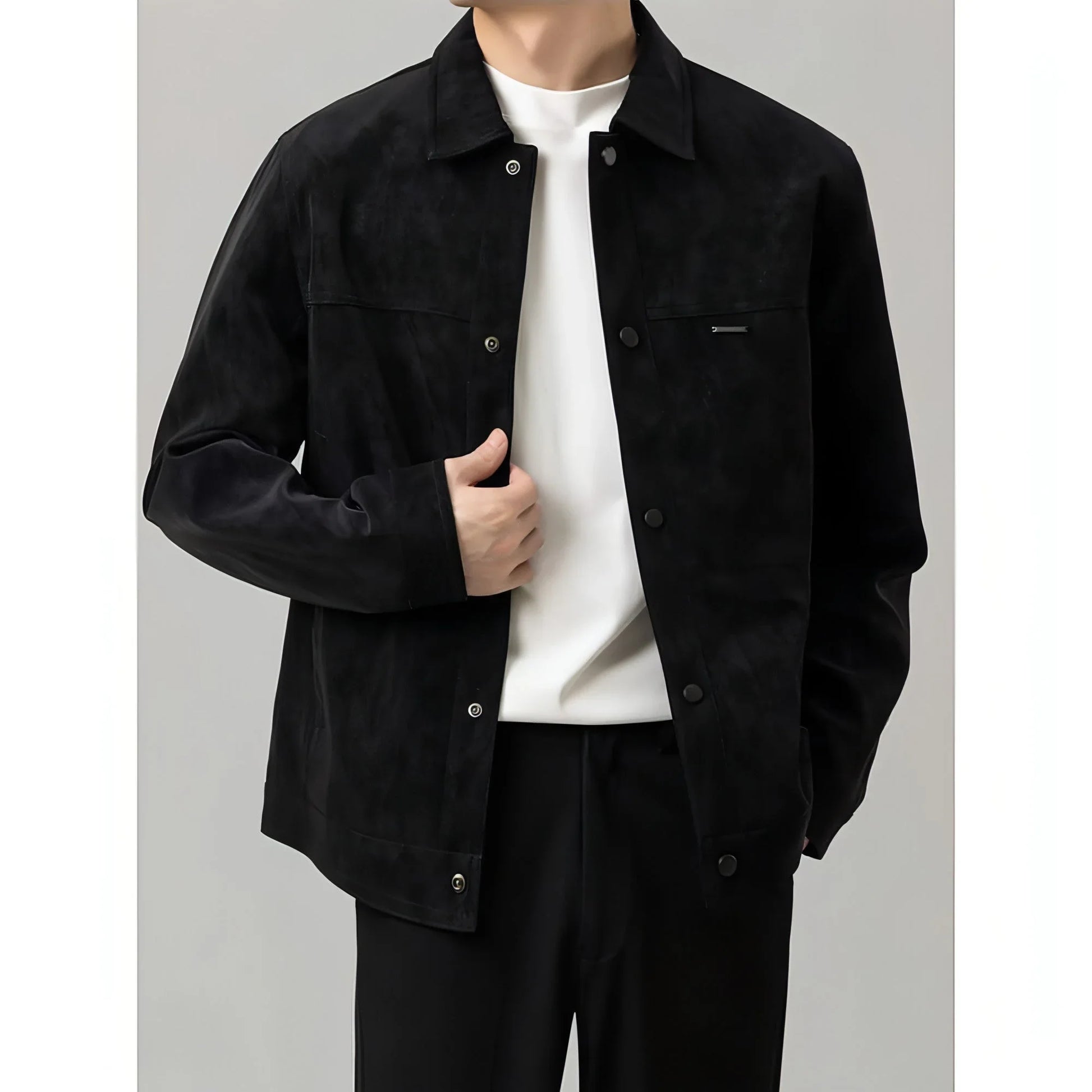 Lightly Mature Short Jacket For Men - Which Mark