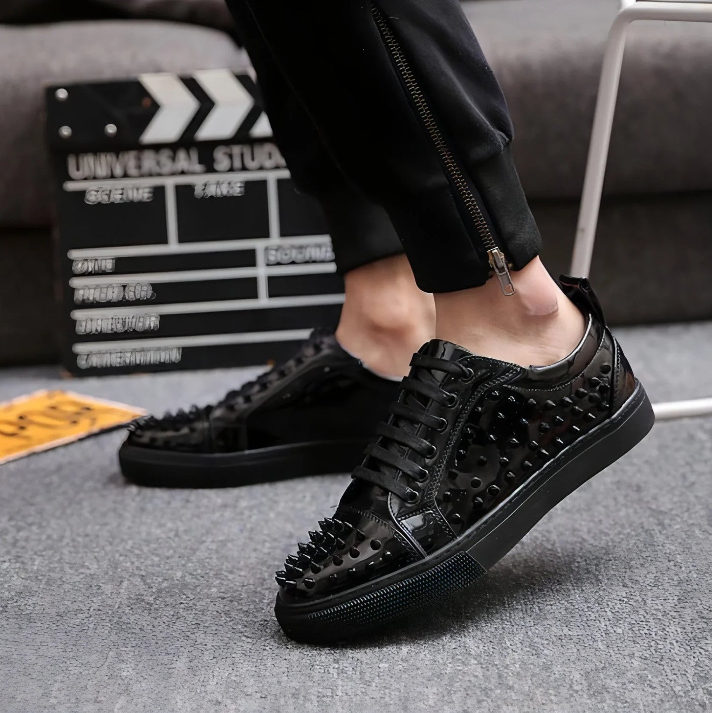 European and American fashion cowhide shoes for men - Which Mark