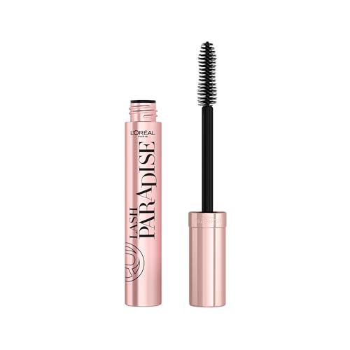 L’Oréal Paris Voluminous Lash Paradise Mascara, Lengthening Mascara, Volume & Length for Up to 24 Hours with Flower Oil Infused Conditioning Formula for Sensitive Eyes, Blackest Black, 0.28 fl. oz. - Which Mark