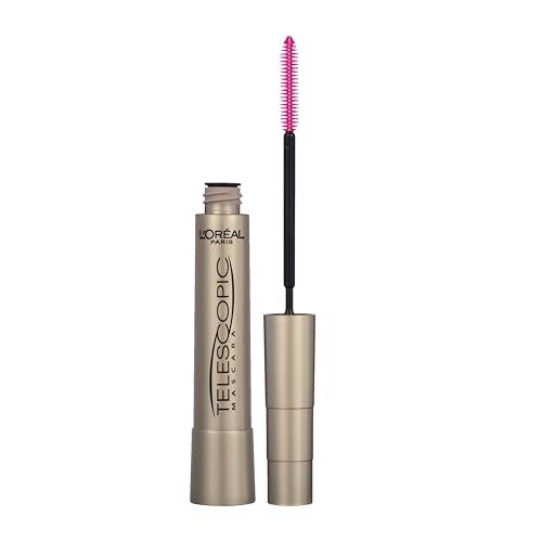 L’Oréal Paris Telescopic Mascara, Eyelash Lengthening Mascara, Unique Non-Clumping Formula, Delivers Intense Length, For Sensitive Eyes, Blackest Black, 8 ml - Which Mark