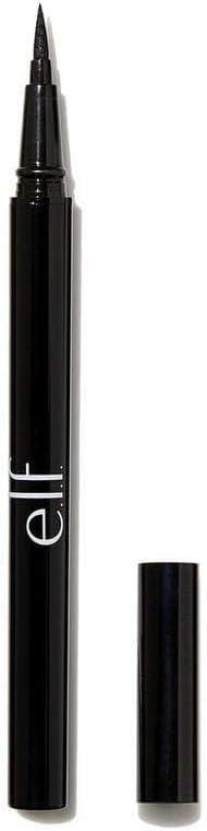 e.l.f. H2O Proof Eyeliner Pen, Felt Tip, Waterproof Liquid Formula, Jet Black, 0.02 Fl Oz (0.7mL) - Which Mark