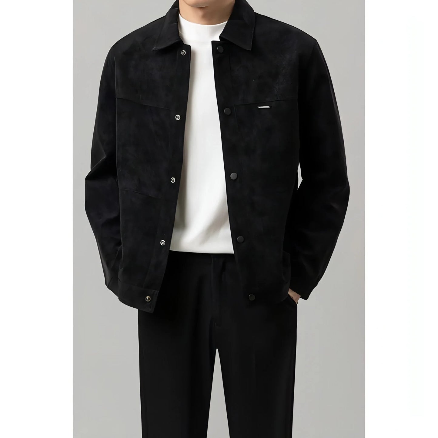 Lightly Mature Short Jacket For Men - Which Mark