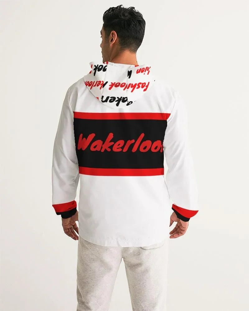 Wakerlook Men's Windbreaker Jacket - Which Mark