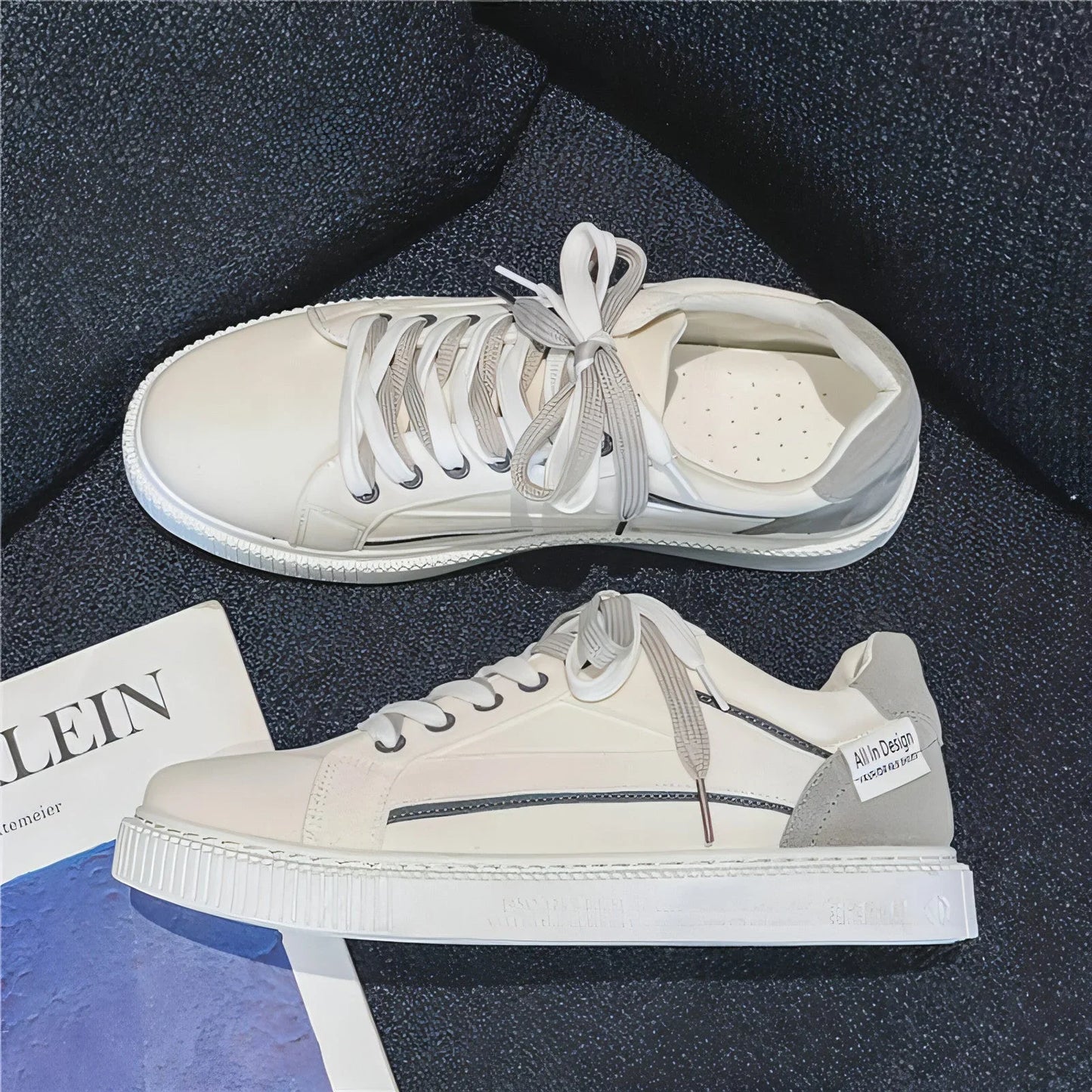 Men's Shoes Summer New Breathable Thin Sneakers Casual Low Top - Which Mark