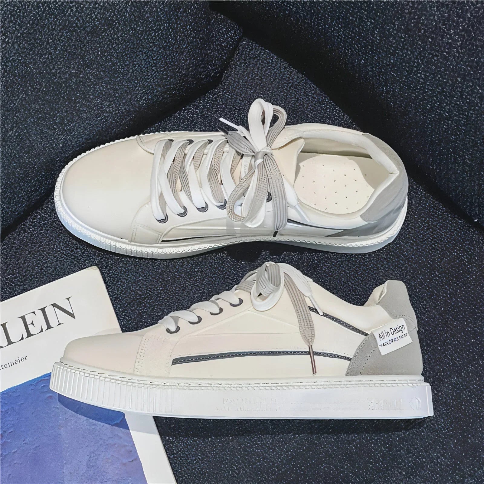 Men's Shoes Summer New Breathable Thin Sneakers Casual Low Top - Which Mark