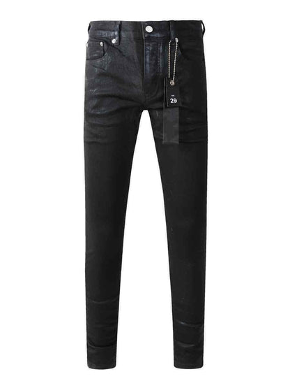 Retro Slim-fit Stretch Skinny Jeans Men - Which Mark