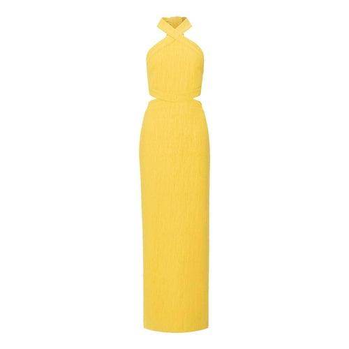 Women's Holiday Style Polyester Neck Dress - Which Mark