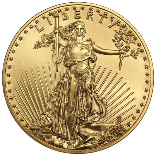 1/4 oz AMERICAN GOLD EAGLE Coin (Random Year) - Which Mark