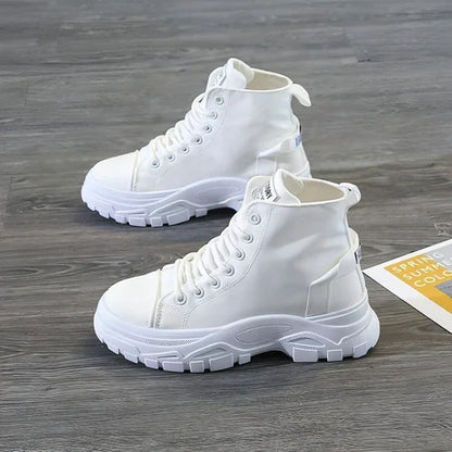 Short boots girls youth students thick soled - Which Mark