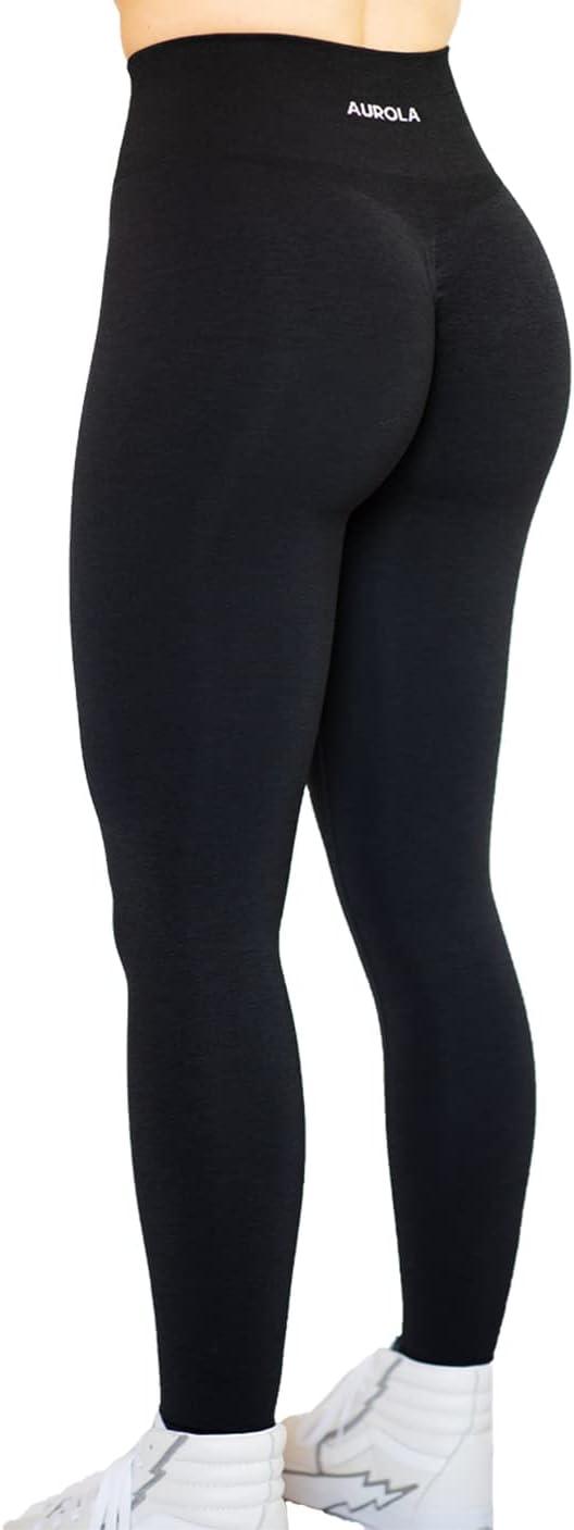 Seamless Scrunch Legging Women Yoga Pants 7/8 Tummy Control Workout Running for Fitness Sport Active Ankle Legging - Which Mark