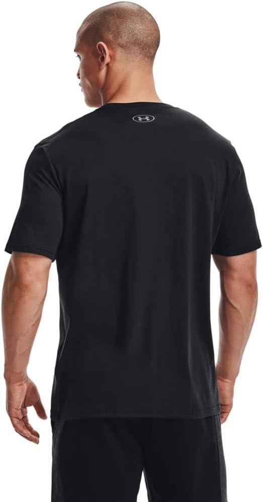 Under Armour Men's Gray Short-Sleeved Sporty T-Shirt in Medium - Which Mark