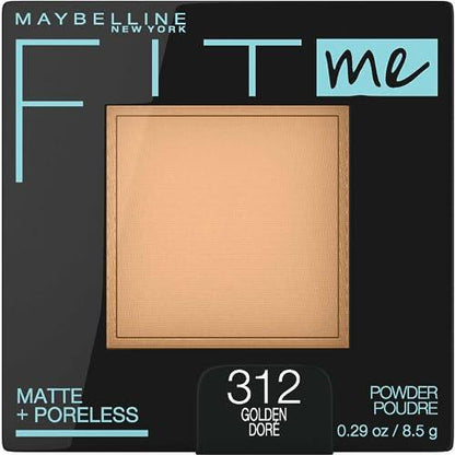 Maybelline New York Fit Me Matte + Poreless Pressed Face Powder Makeup, Natural Ivory, 0.28 Ounce, Pack of 1 - Which Mark