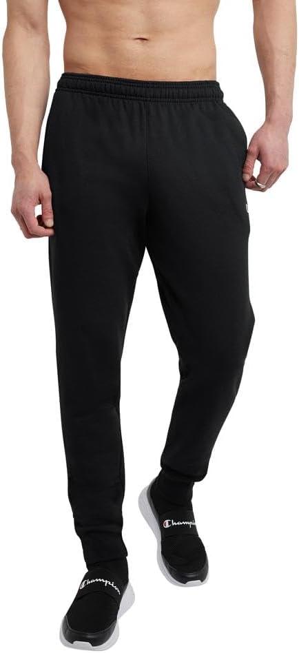 Champion mens Powerblend Retro Fleece Jogger Pant - Which Mark
