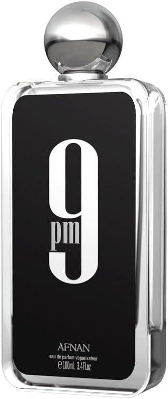 Afnan 9 Pm for Men Eau de Parfum Spray, 3.4 Ounce - Which Mark