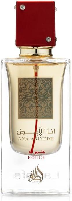 Lattafa Ana Abiyedh Rouge for Unisex Eau de Parfum Spray, 2 Ounce - Which Mark