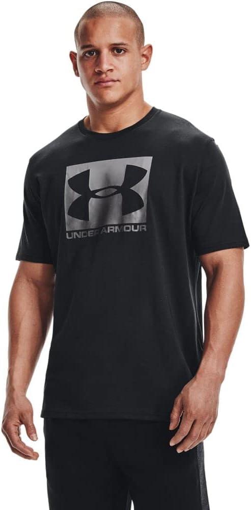 Under Armour Men's Gray Short-Sleeved Sporty T-Shirt in Medium - Which Mark