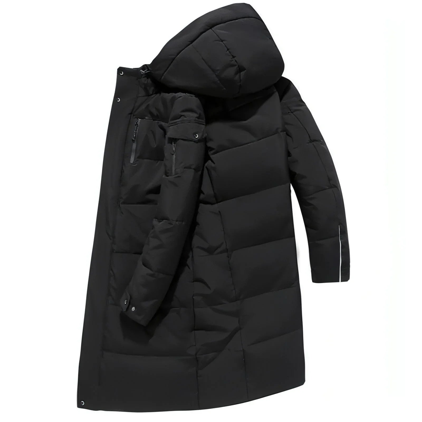Long padded down jacket for men - Which Mark