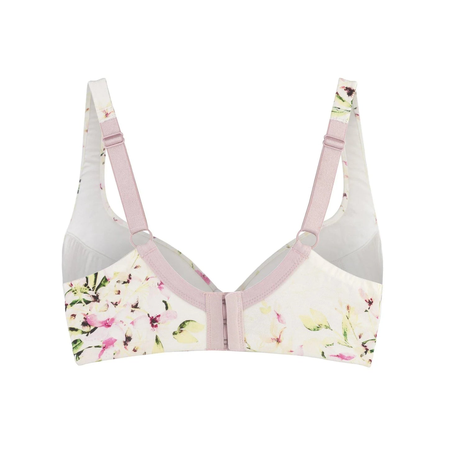 Sunbleached Floral Silk & Organic Cotton Supportive Bra - Which Mark