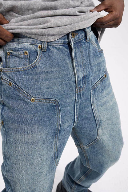 DenimDare™ Western Vintage Jeans Men - Which Mark
