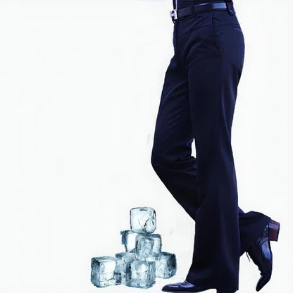 Men's Casual Business Straight Suit Pants (Jeans & Pants) - Which Mark