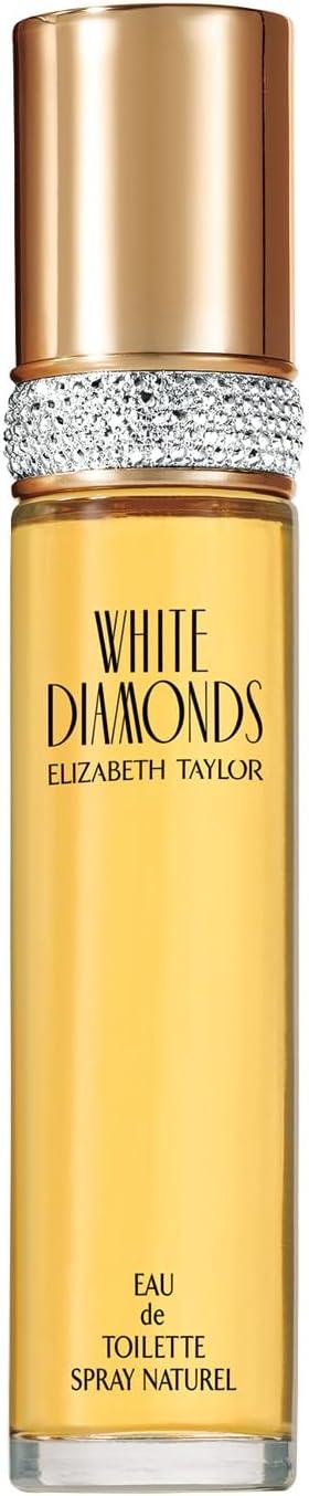Elizabeth Taylor Women's Perfume, White Diamonds, Eau De Toilette EDT Spray, 3.3 Fl Oz/100ml - Which Mark
