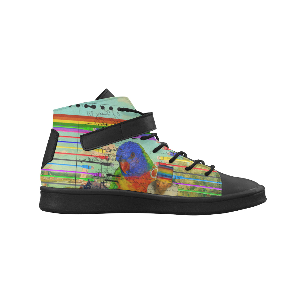 THE BIG PARROT Round Toe Men's Shoes - Which Mark