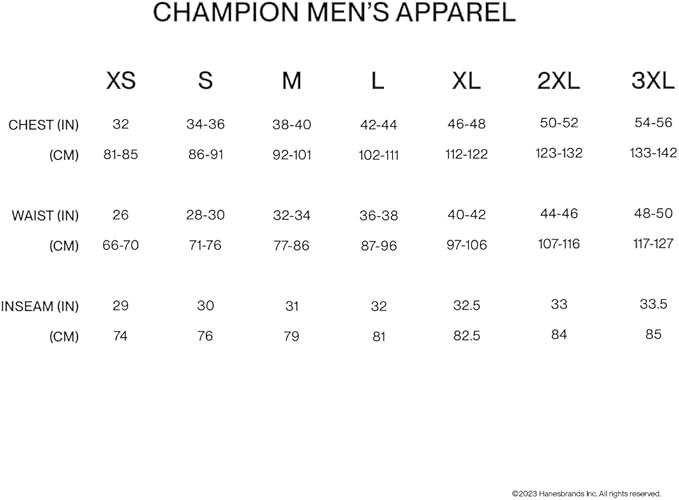 Champion mens Fleece Relaxed Bottom Pant - Which Mark