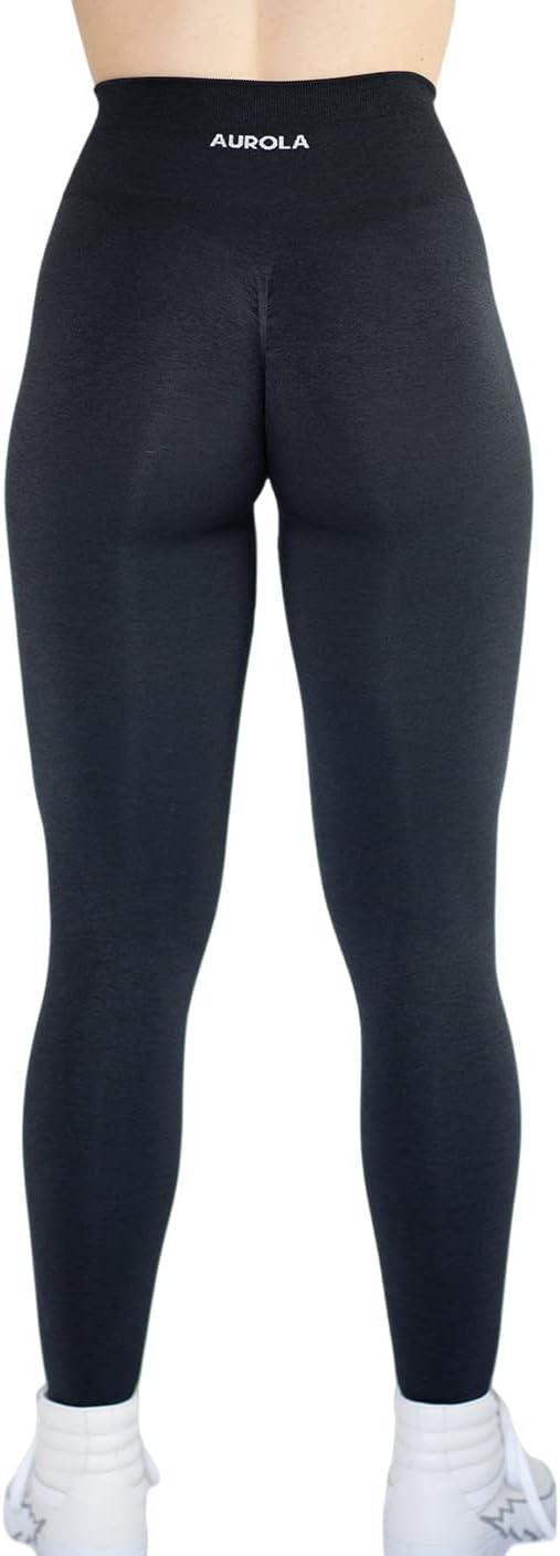 Seamless Scrunch Legging Women Yoga Pants 7/8 Tummy Control Workout Running for Fitness Sport Active Ankle Legging - Which Mark