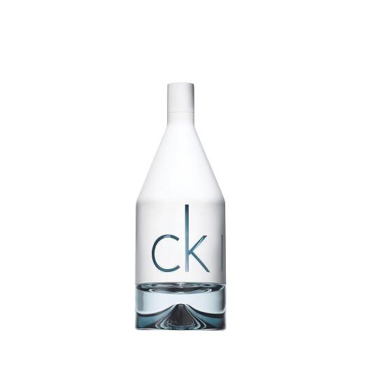 Calvin Klein CK IN2U Eau de Toilette for Men - Aromatic fragrance, Top notes: Tangelo, lime gin fizz, pomelo leaves - Which Mark