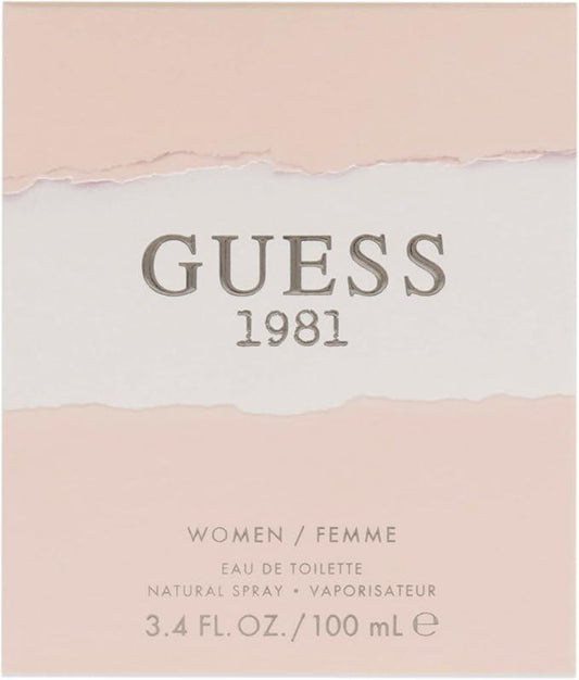 Guess 1981 (w) 100ml Edt SPR, No Color Ns, 100 Milliliters - NS (GUE981F0010002) - Which Mark
