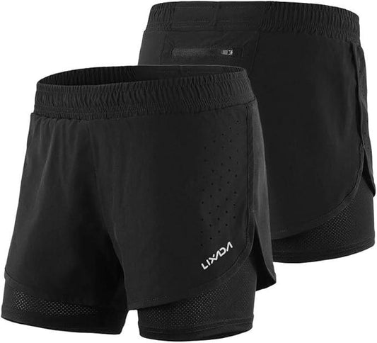 LIXADA Women's Running Shorts - Which Mark