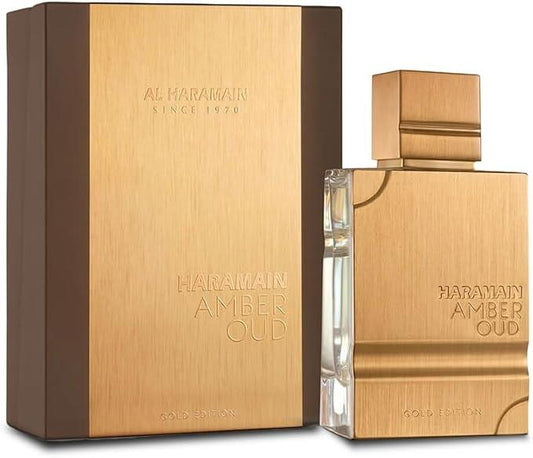 Al Haramain Amber Oud Gold Edition - Arabian Perfume for Women and Men - Unisex Perfume - Long Lasting Amber Perfume for Men and Women - 60 ml - Which Mark