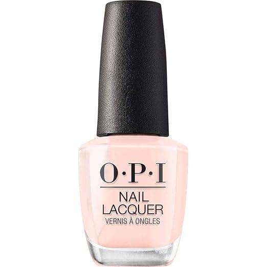 OPI Nail Lacquer Nail Polish | Sheer Light Nude Pink Crème Chip Resistant Nail Polish | Vegan, Fast Drying, Streak Free - Which Mark