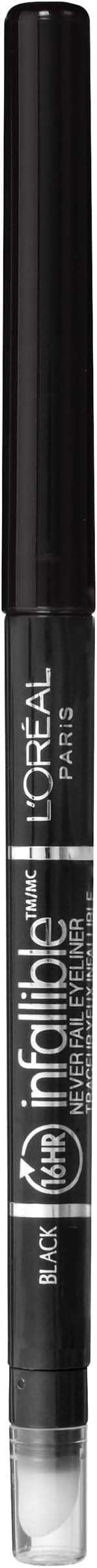 L’Oréal Paris Infallible Original Eyeliner, Mechanical Pencil Eyeliner with Built In Smudger, Black - Which Mark