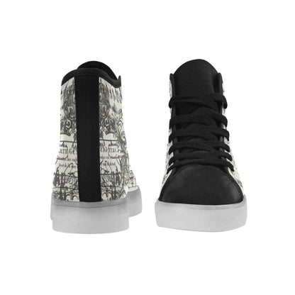 MAP AND SOME ILLUSTRATIONS Light Up Men's Sneakers - Which Mark