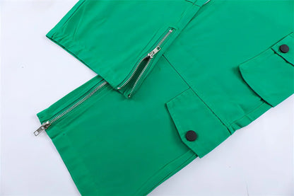 High Street Loose Hem Zip-Slit Straight-Leg Trousers Men Jeans - Which Mark